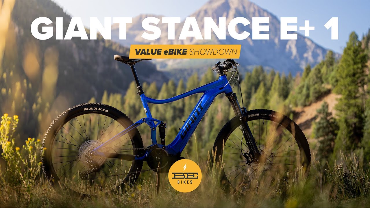 Giant Stance E+ 1: выгодная выставка электровелосипедов