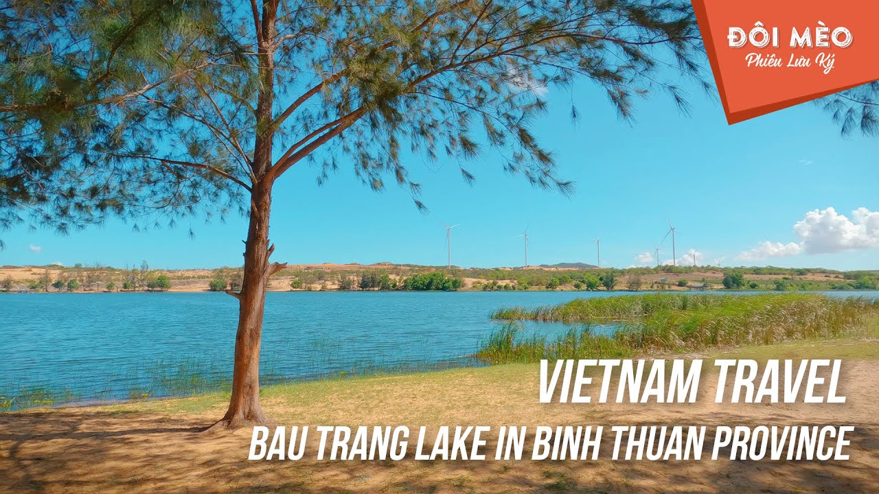 4K - Walking tour | Bau Trang lake, Phan Thiet City, Binh Thuan Province, Vietnam | Gopro 10 Black