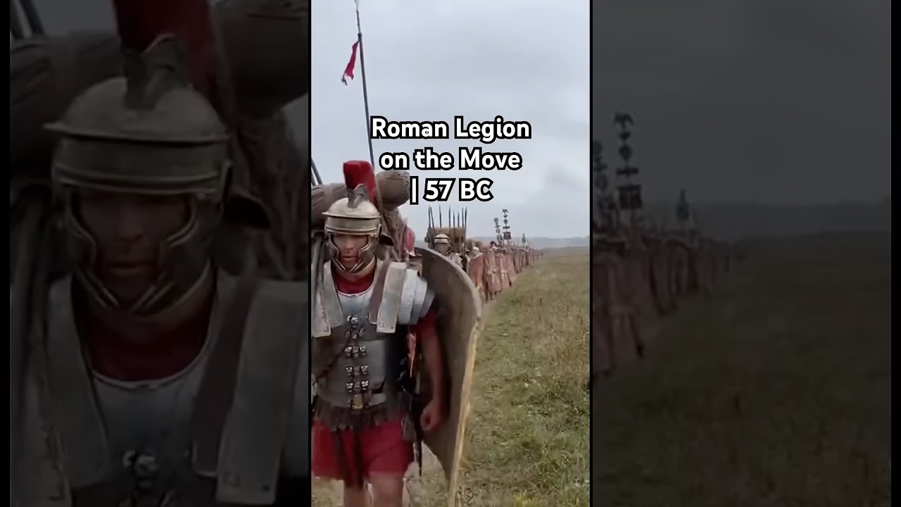🌿 Marching Legion: Roman Army on the Move | 57 BC
