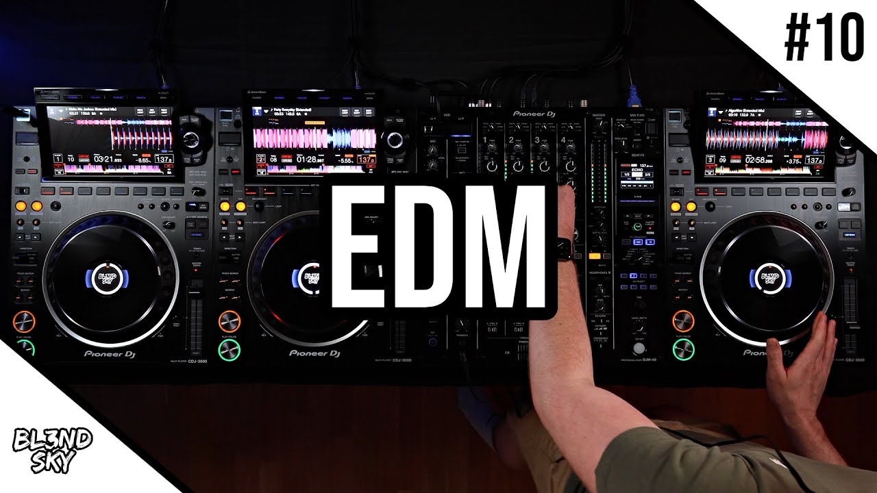 ✘ Best Edm Music Mix 2023 | Party Sounds Live #10 | Pioneer CDJ 3000 & DJM A9 | By DJ BLENDSKY ✘