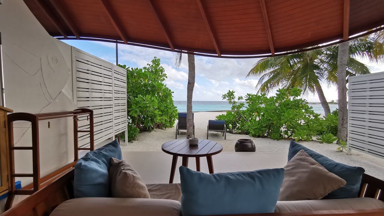 Machchafushi Island Resort and Spa Maldives, Duplex beach villa room@AllHotelReview