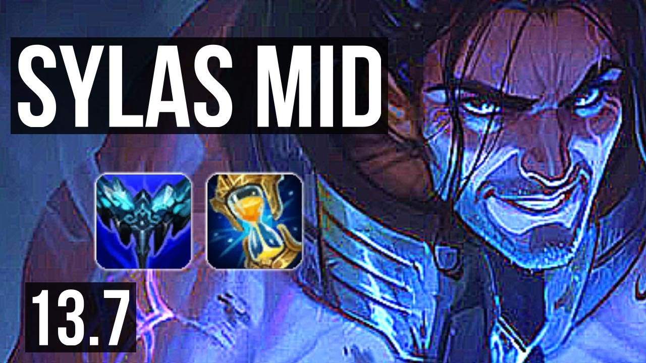 SYLAS vs POPPY (MID) | 3/1/8, 300+ games | KR Challenger | 13.7