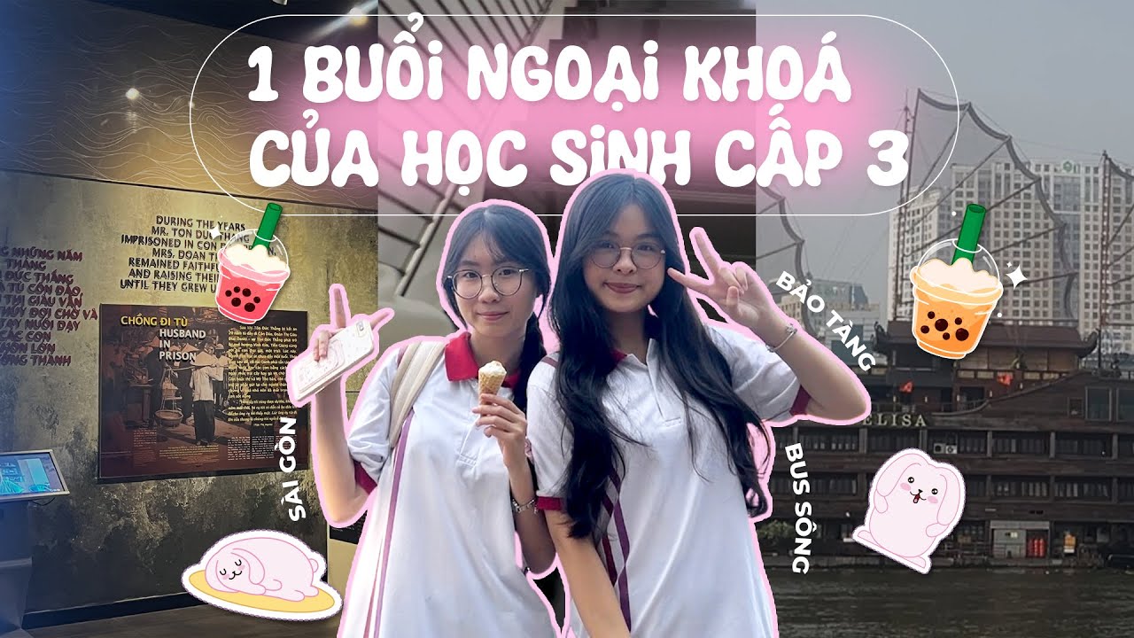 [Vlog #14] 1 ngày đi NGOẠI KHOÁ của học sinh cấp 3 diễn ra như thế nào????? 