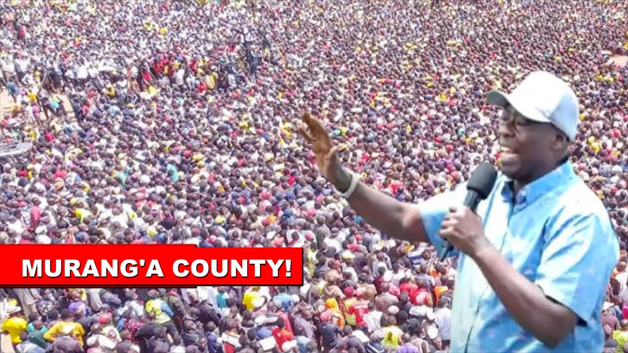 LIVE: Rigathi Gachagua Mega Rally in Muranga to popularise 'Wantam' Slogan!
