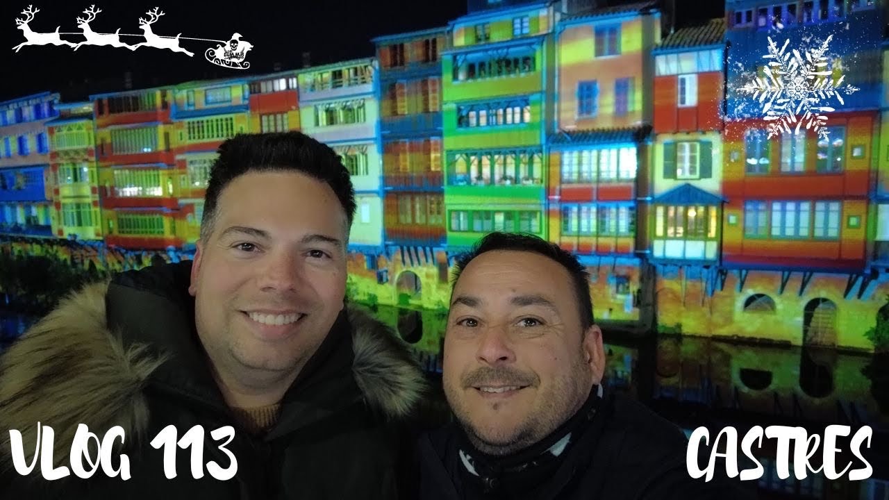 Vlog113: 🇫🇷 CASTRES EN AUTOCARAVANA 🚐🏴‍☠️ LA LUZ DE LA NAVIDAD 🎄🎄