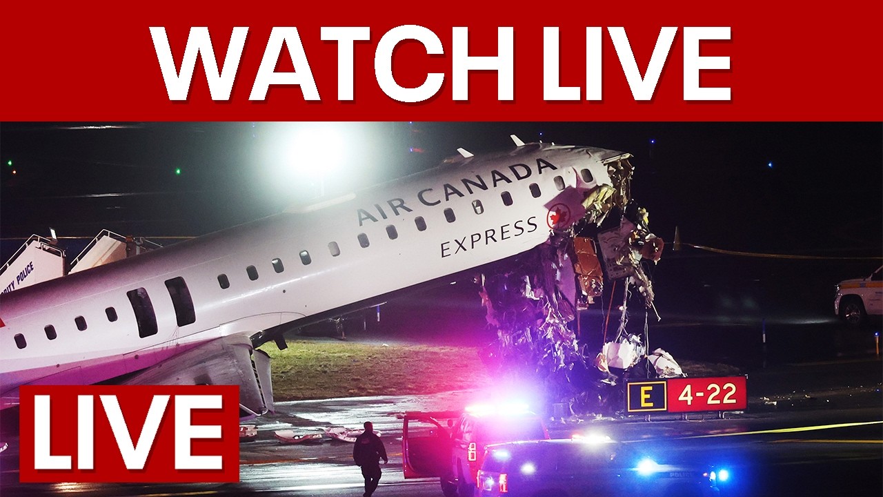 Прямая трансляция | Авария в аэропорту ЛаГуардия: министр транспорта Даффи проводит пресс-конфере...