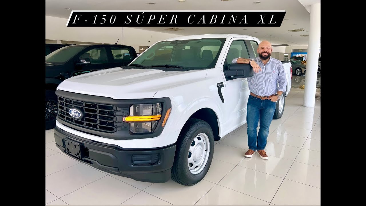 FORD F-150 XL SÚPER CABINA (CABINA Y MEDIA)