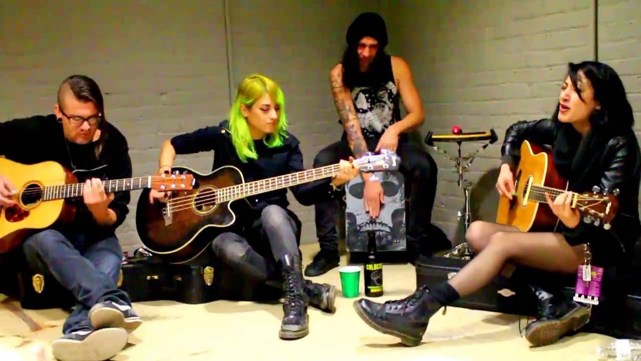 Broken Frames Eyes Set To Kill Live Acoustic!!!!!