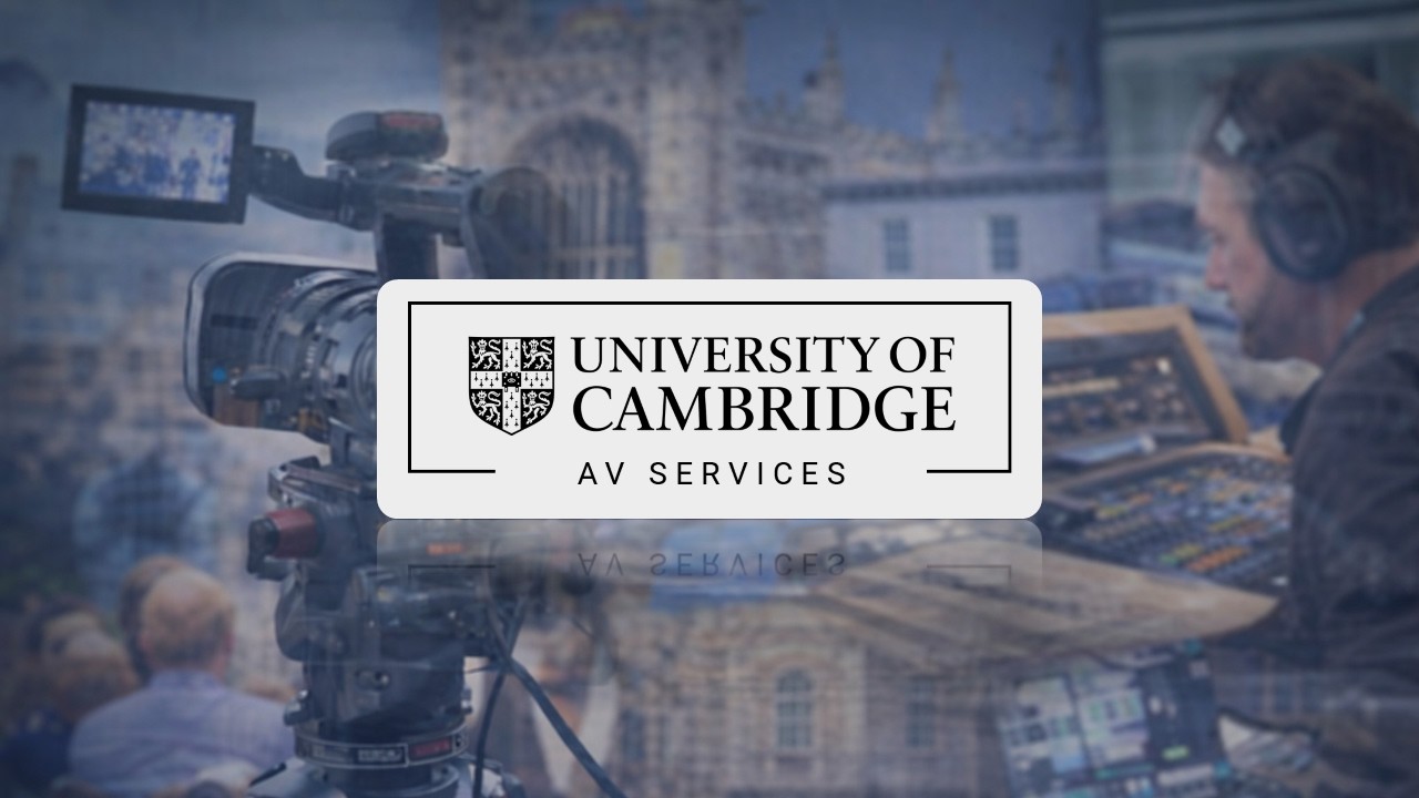 The University of Cambridge AV Services - Team Promotional Video
