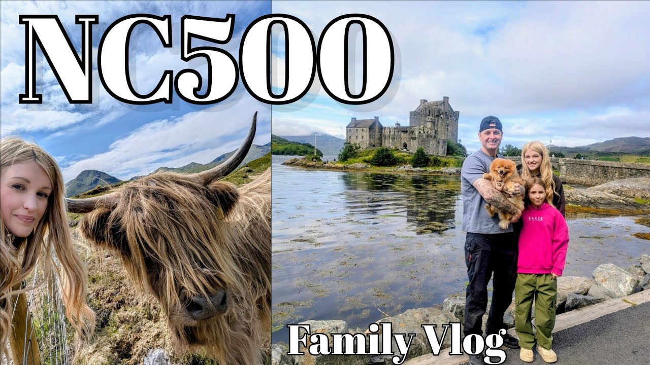 Торт, замки и коровы! 🐮🏰 Ещё один невероятный день на NC500 🏴󠁧󠁢󠁳󠁣󠁴󠁿