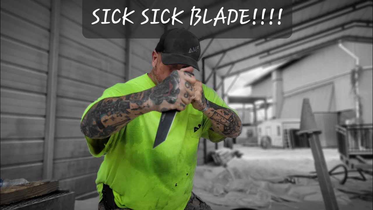 FISHER BLADES BECKWITH FS KNIFE REVIEW!!! #knifereview #fightingknife