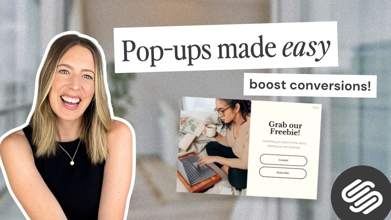 Boost Conversions: Add and Customize Pop-Ups on Your Squarespace Site 💻