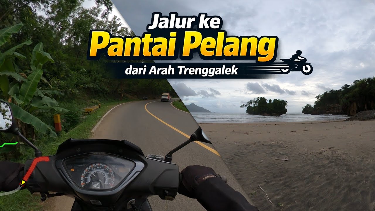 POV Riding | Jalur ke Pantai Pelang dari Arah Trenggalek