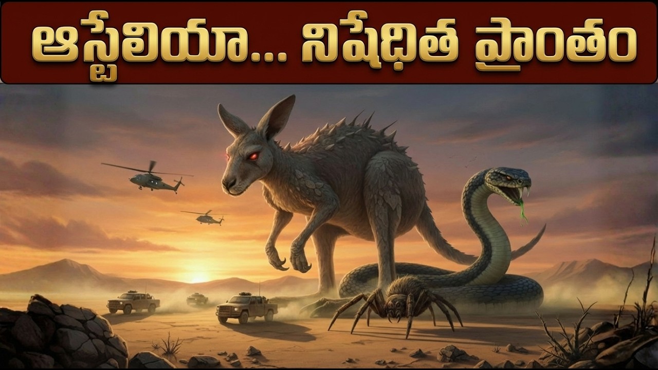 Secrets of Australian Outback in Telugu | Why is Australia so dry? |  06-02-2026
