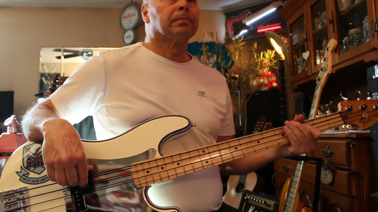 Billy Idol - hot in The City 1982 (bass cover)