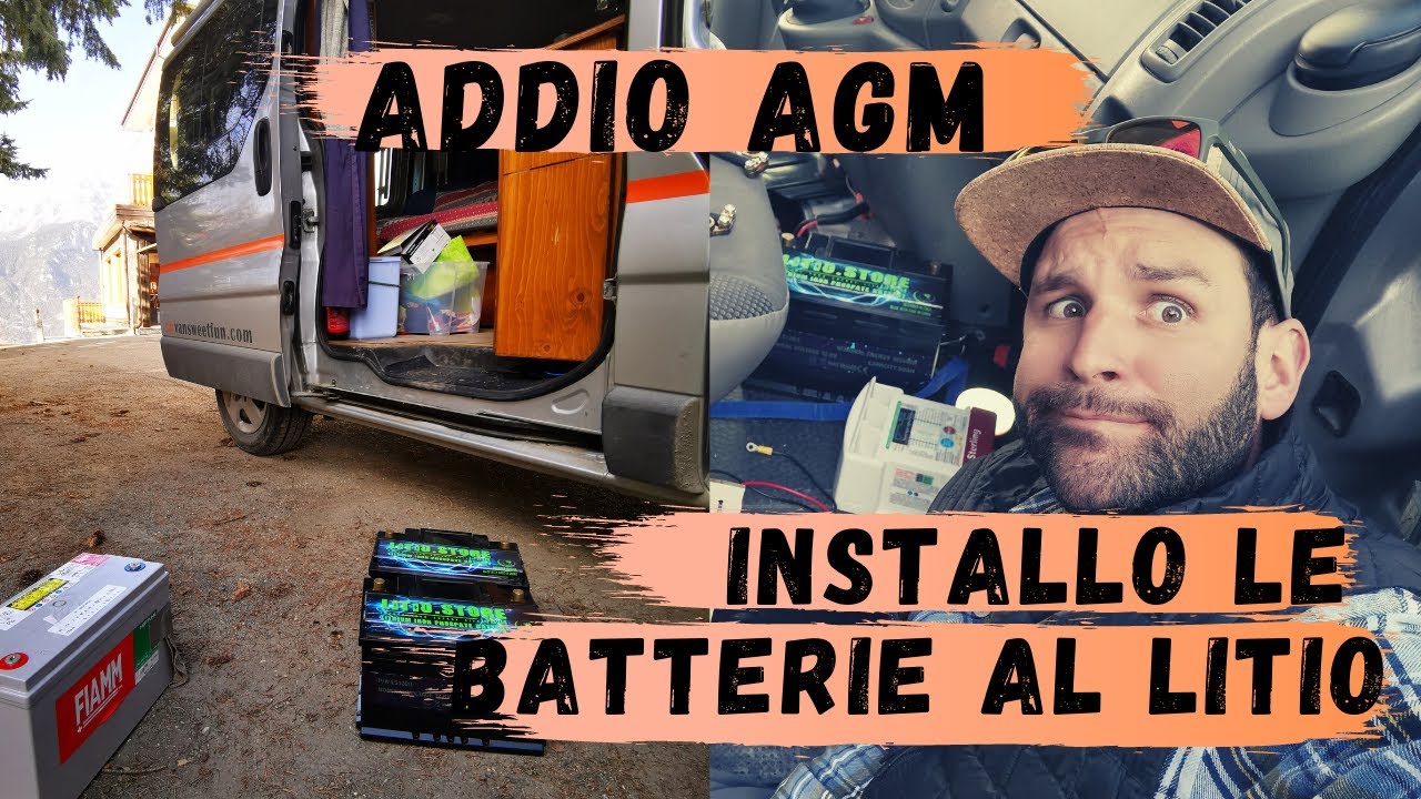 Batteria al litio sul van, ecco come installarla