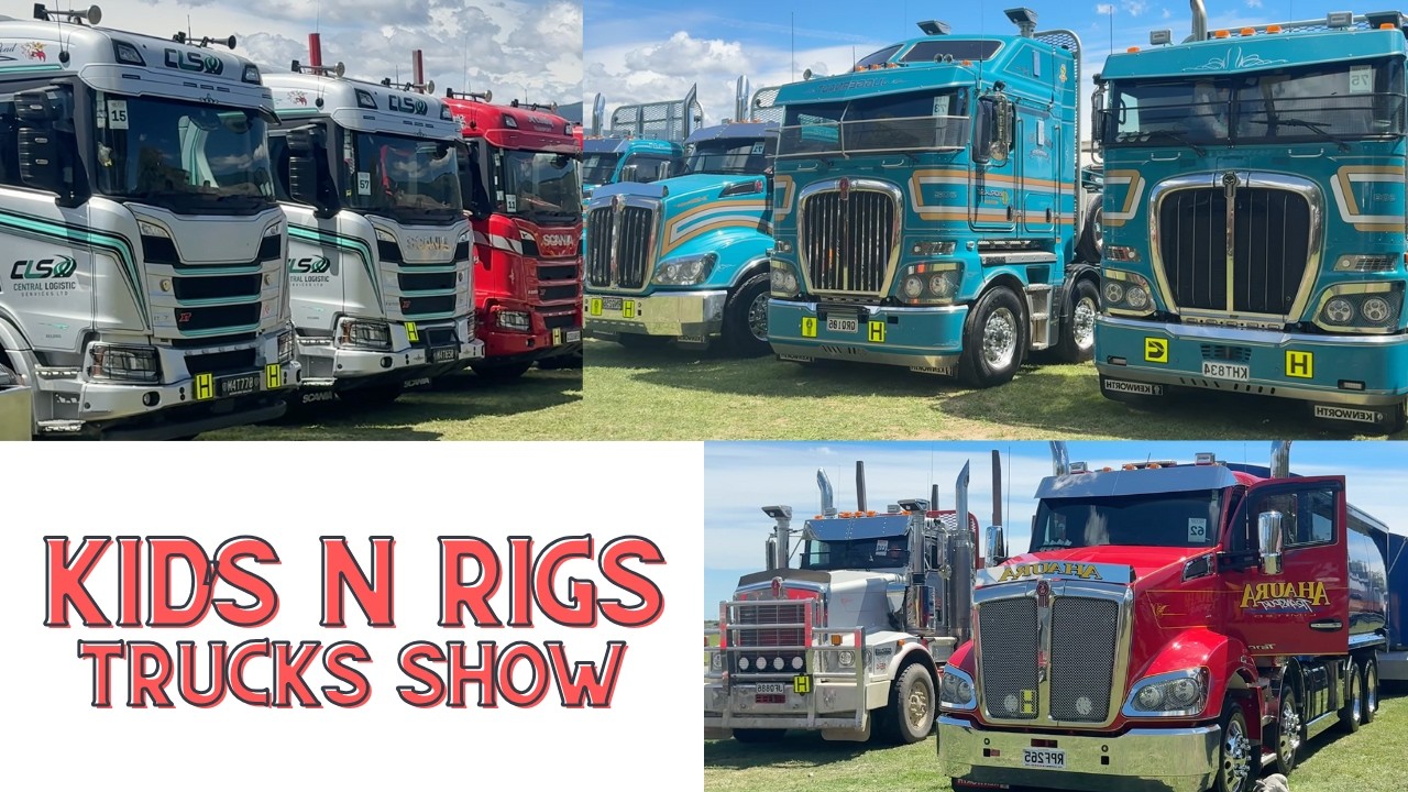 2026 Kids N Rigs Truck Show in Nelson (short video)