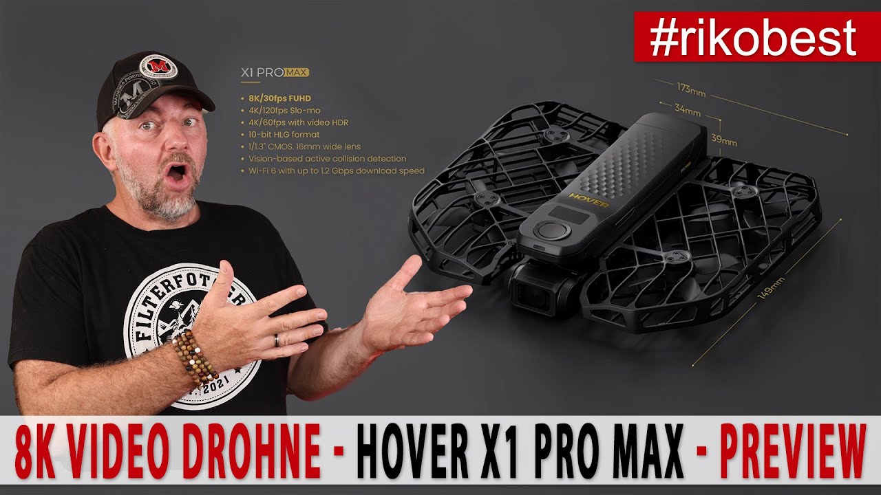 Krasses UPDATE - 8K Drohne - HoverAir X1 Pro & HoverAir X1 Pro Max - Massives Update - PREVIEW