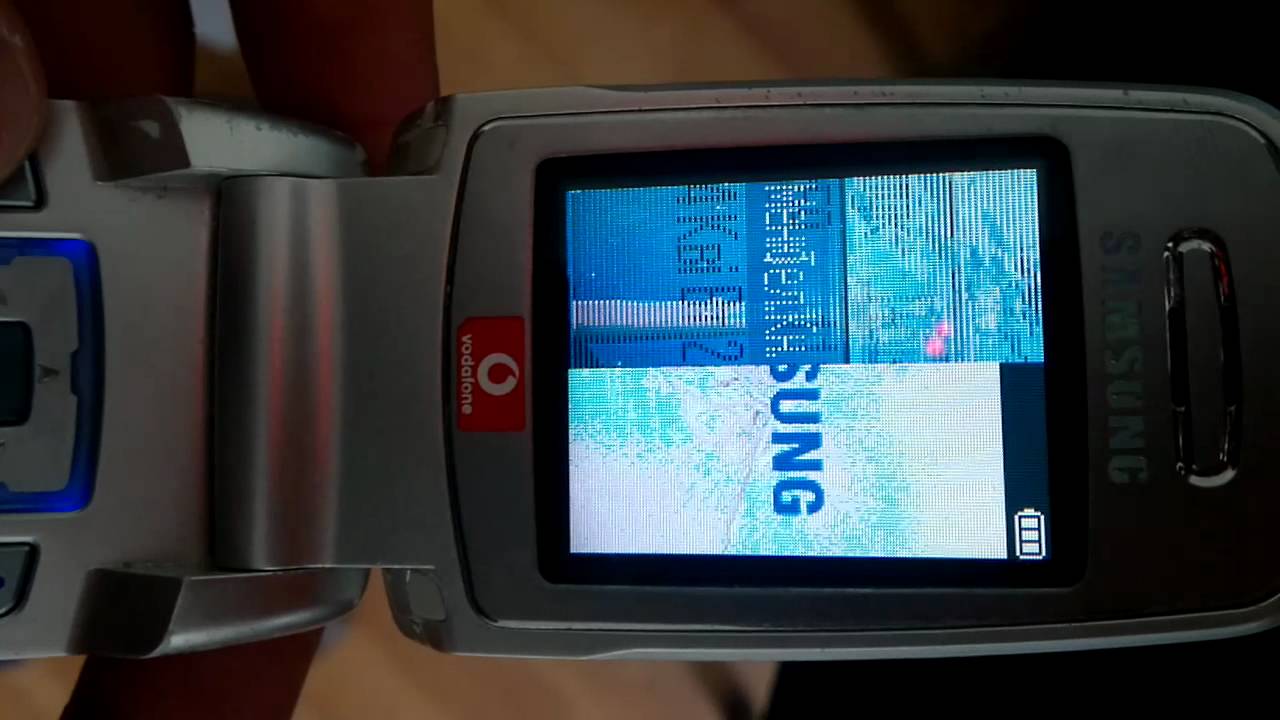 problem display SGH-E710