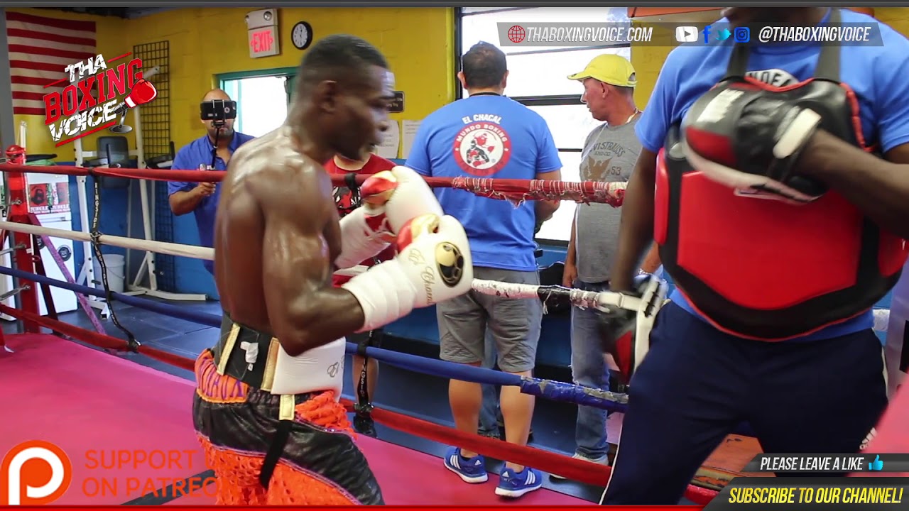 Camp Life Guillermo Rigondeaux: Hard Hitting Pad Work & Mitt Work Training