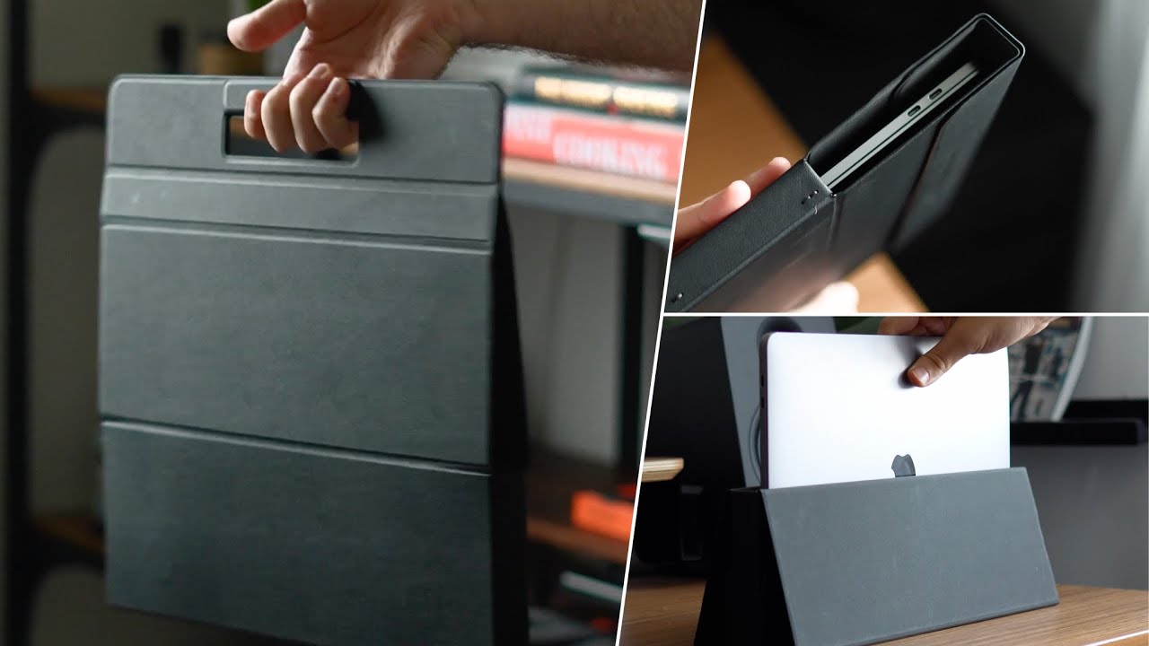 The Ultimate 5-in-1 Laptop Sleeve for Hybrid Work | Sleekstrip - Standing Laptop Sleeve Review