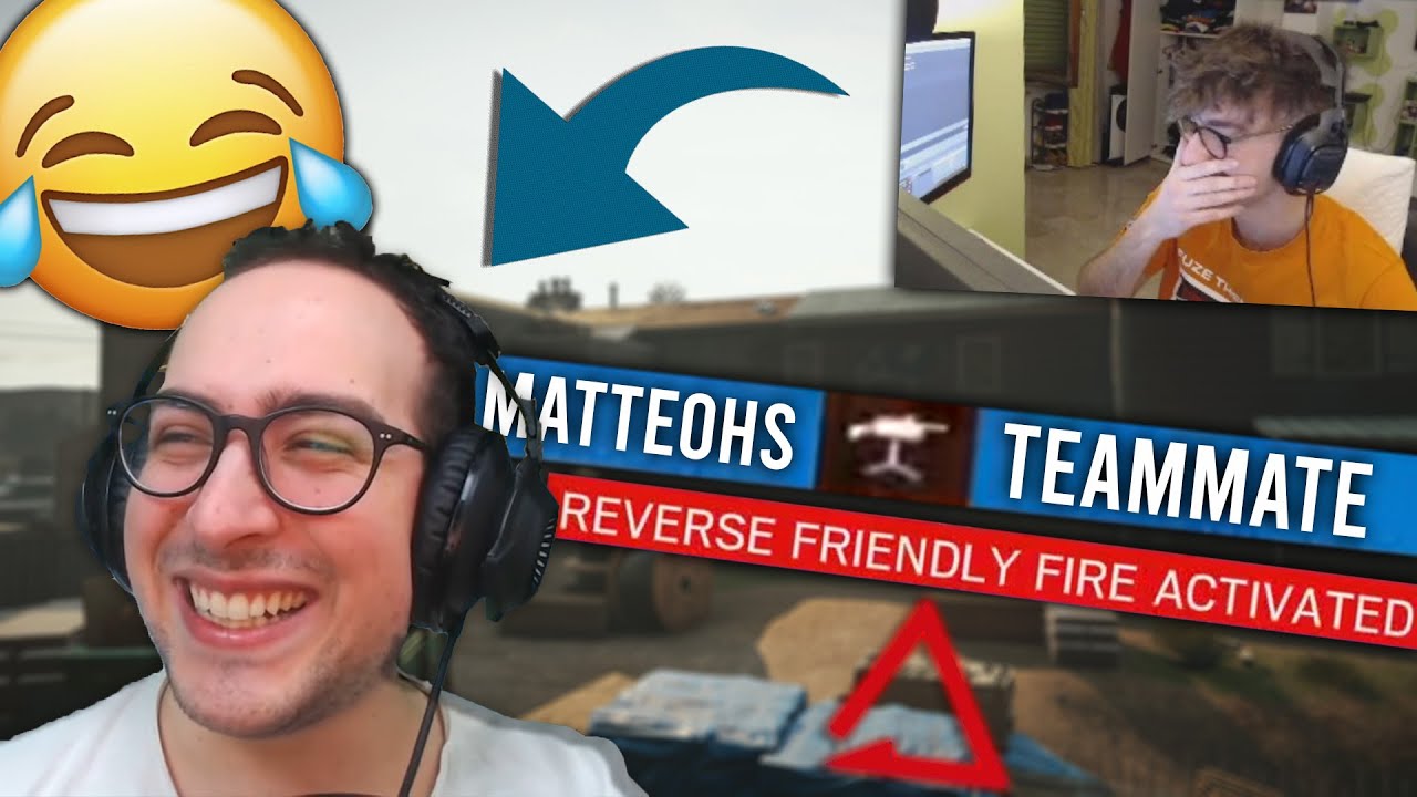 MatteoHS ESCE PAZZO e TEAMKILLA UN ALLEATO che INIZIA ad INSULTARLO