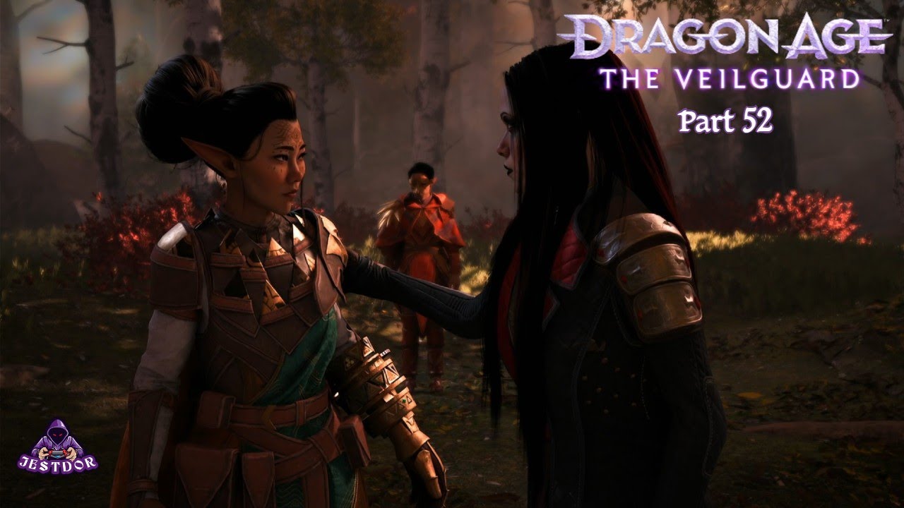 Прохождение Dragon Age: The Veilguard, часть 52 — Беллара разговаривает с Сирианом.