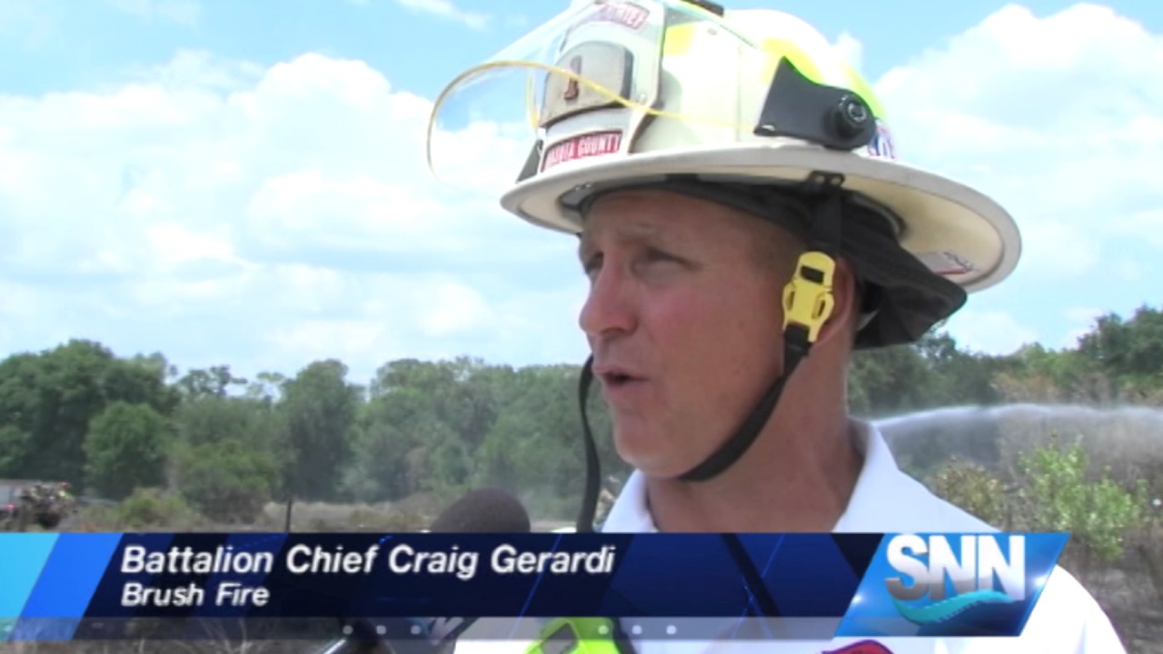 SNN: Brush Fire Consumes Sarasota Pasture Land