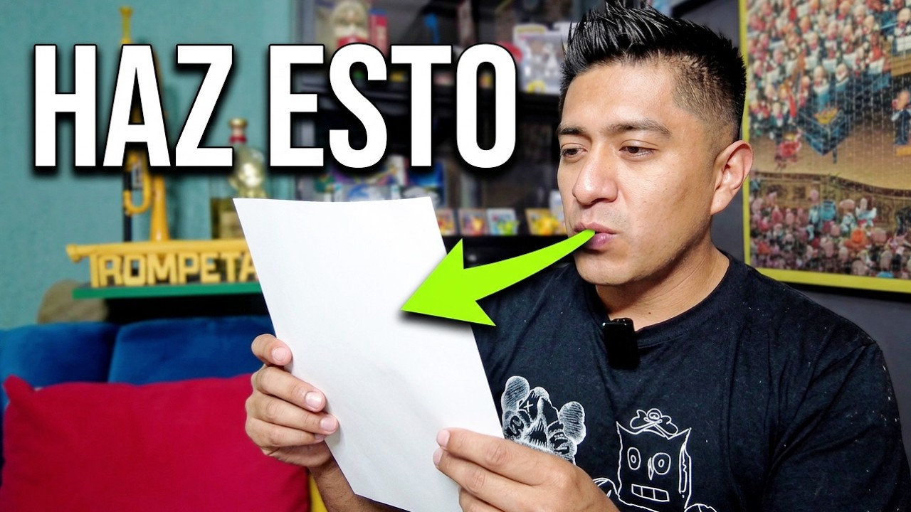Cómo TOCAR la TROMPETA desde CERO 🎺 | Saca tus PRIMERAS NOTAS HOY