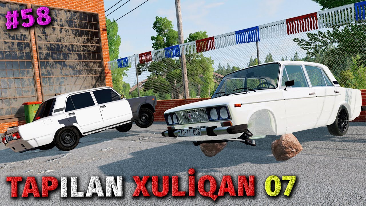 Tapılan Xuliqan Maşını Vaz 2107 - Kasıb Bağban | BeamNG.Drive | Maşın Oyunları | #sahmarehmedov