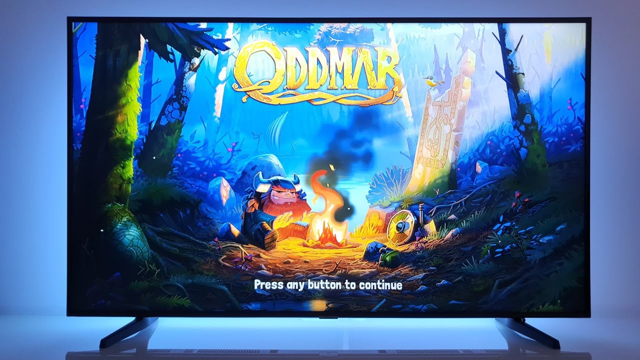 Oddmar Nintendo Switch dock mode 4K TV