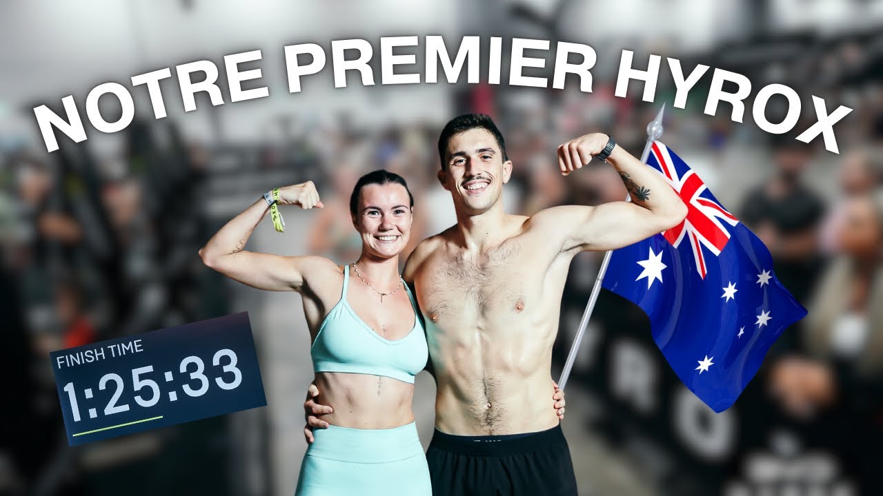 VLOG MELBOURNE - notre premier hyrox 🏋️‍♀️🇦🇺