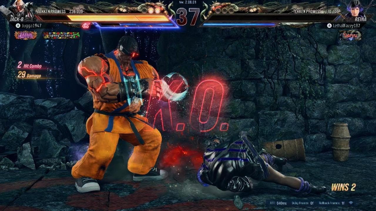 TEKKEN 8 Jack 8 (Jag) vs Reina (Faz)