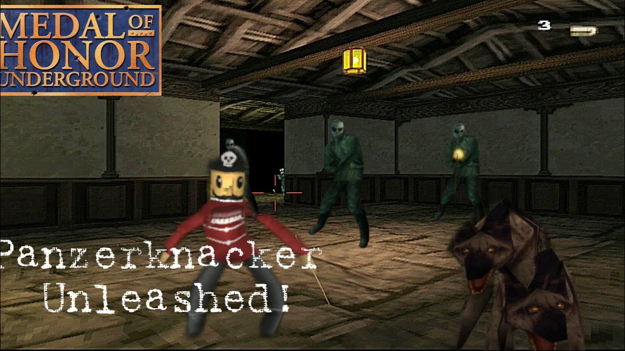 MEDAL OF HONOR UNDERGROUND - MISSION SECRET: Panzerknacker Unleashed!