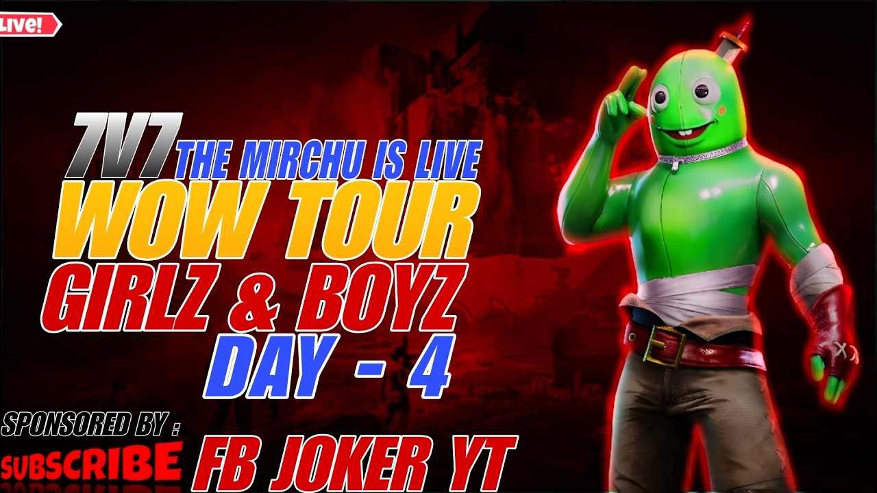 7v7 GIRLZ & BOYZZZ  wooow TOURNAMENT SEASON 14  DAY 4  ..!THE MIRCHU IS LIVE
