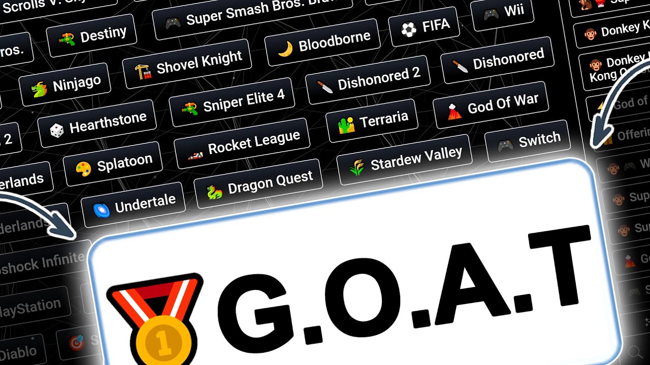 recreating the GREATEST games of all time