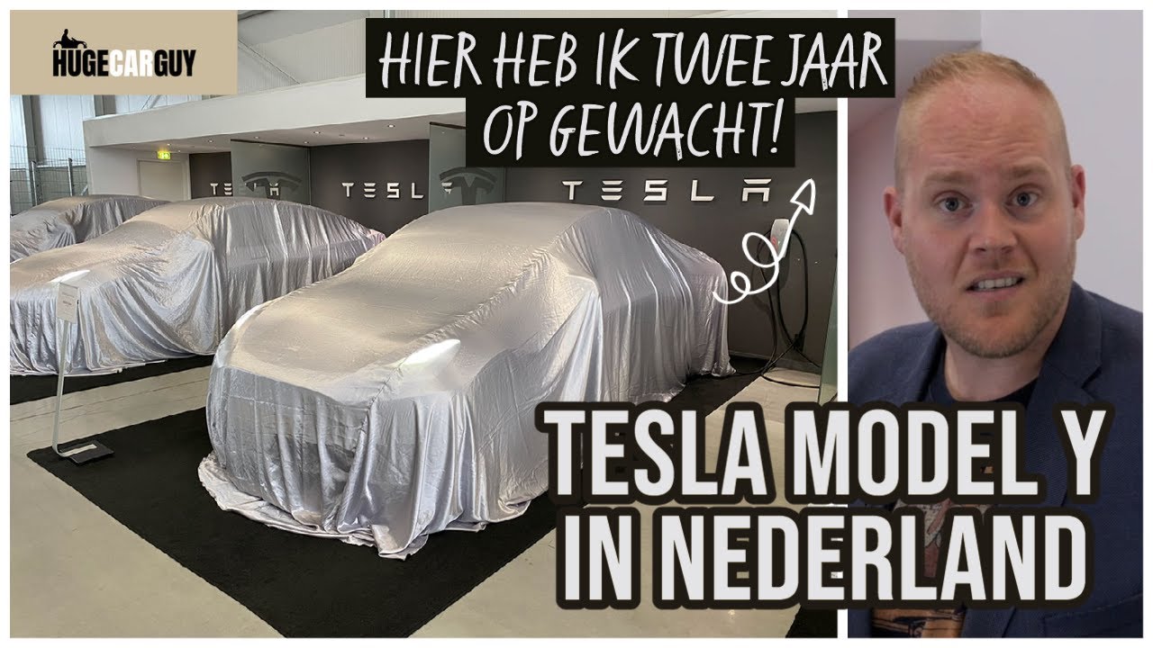 Tesla Model Y Delivery Day | Eindelijk In Nederland! | HUGE Car Guy