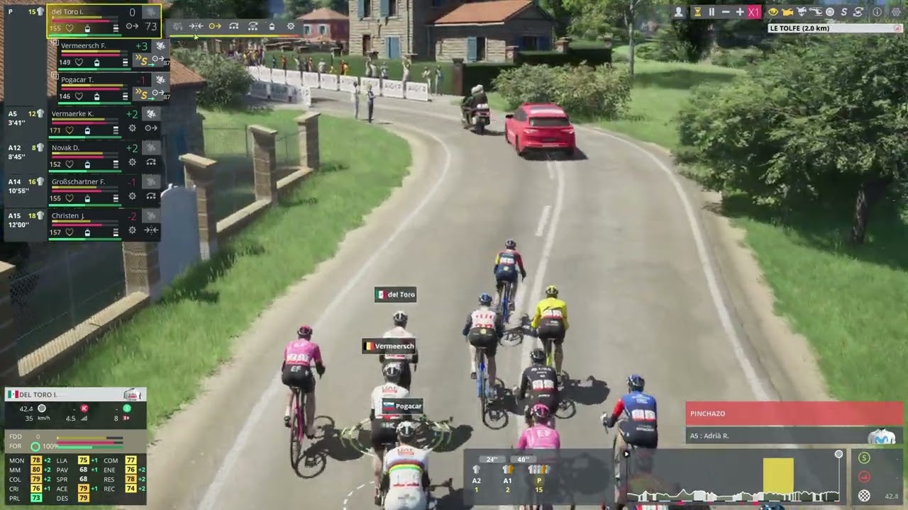 TADEJ POGACAR | PRO CYCLING MANAGER 2025 | STRADE BIANCHE 2026