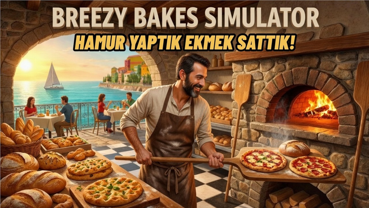 FIRIN AÇTIK SICAK EKMEK SATTIK | BREEZY BAKES