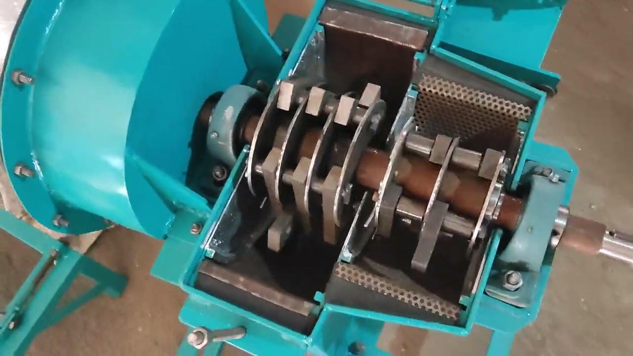 5 hp double chamber pulverizer, cattle feed grinding machine, mini Hamer mill machine.9586381287