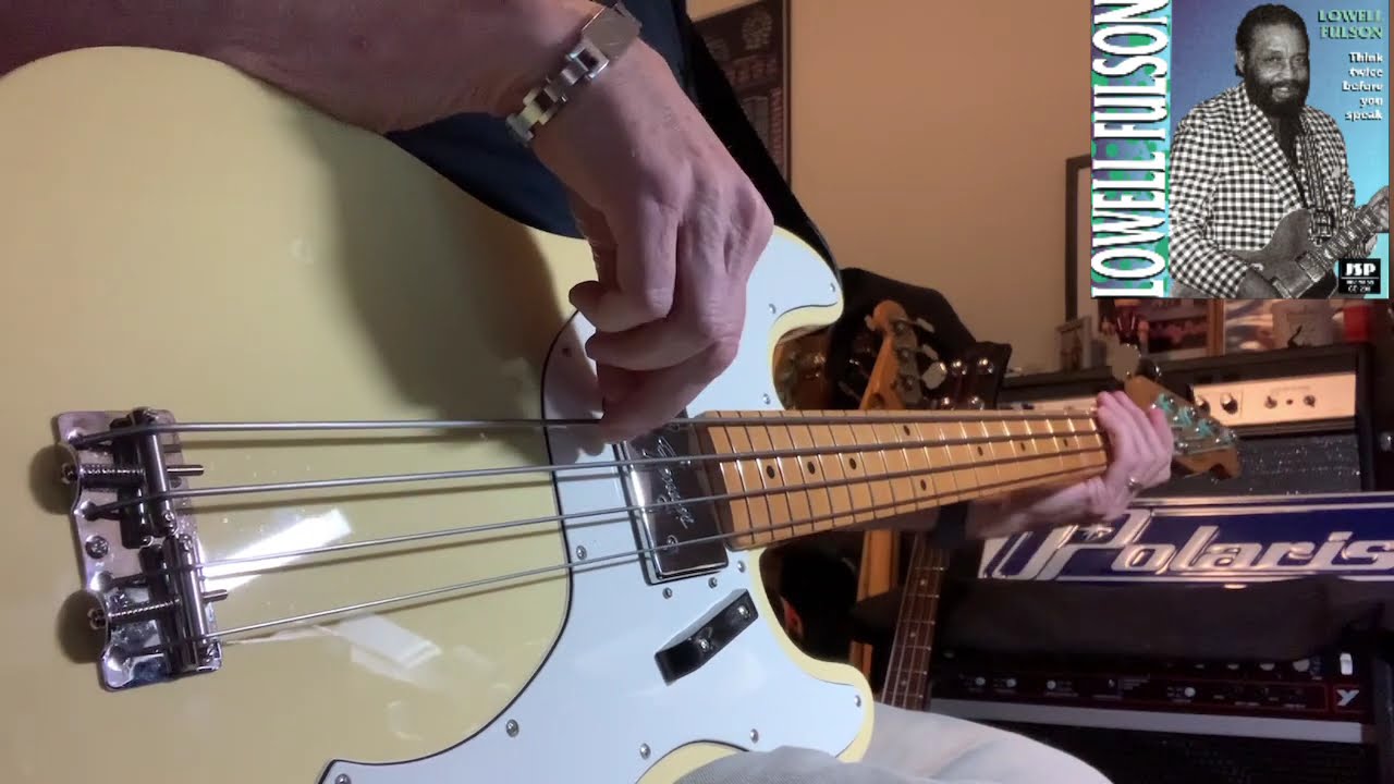 Fender Vintera II 70s Telecaster Bass, Vintage White | Lowell Fulson - Think Twice Before You Speak