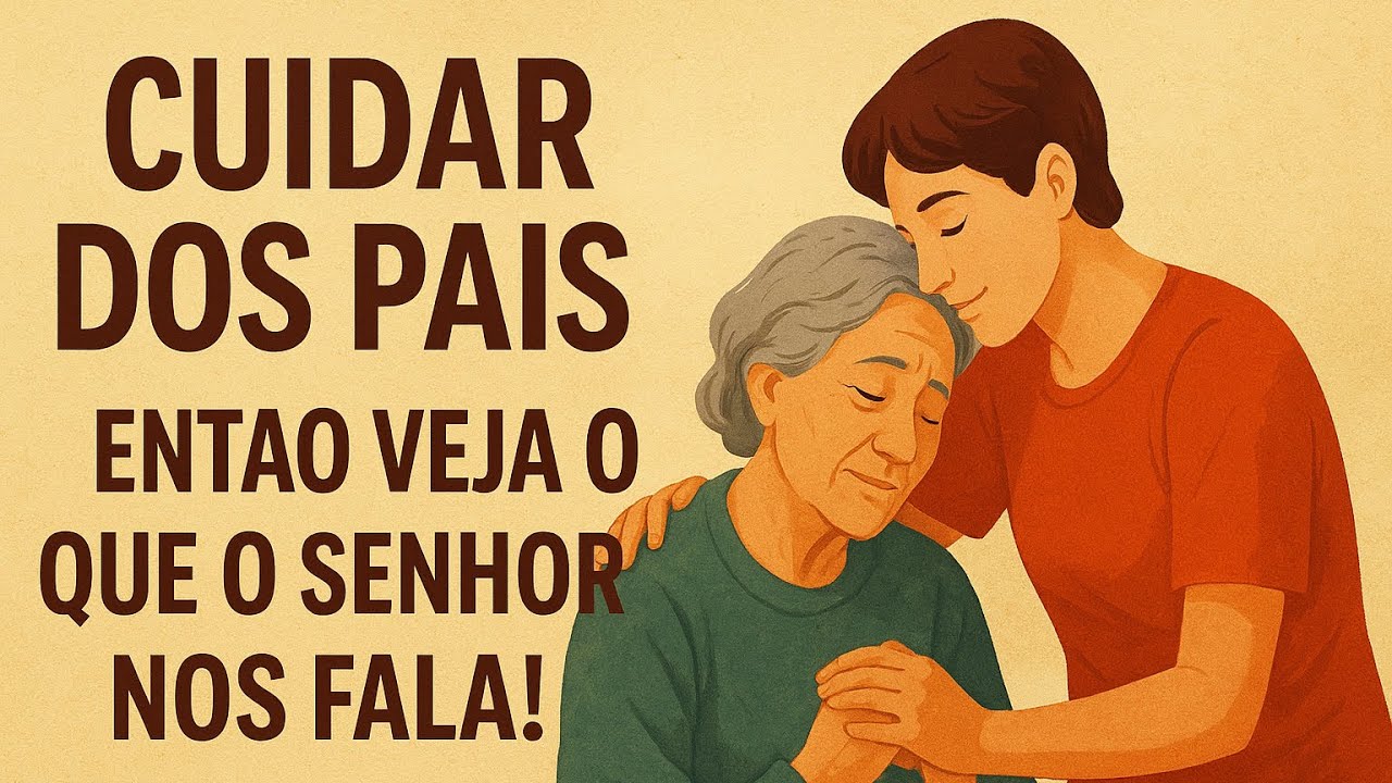Cuidar dos Pais na velhice e na doença, veja o que a bíblia nos ensina!