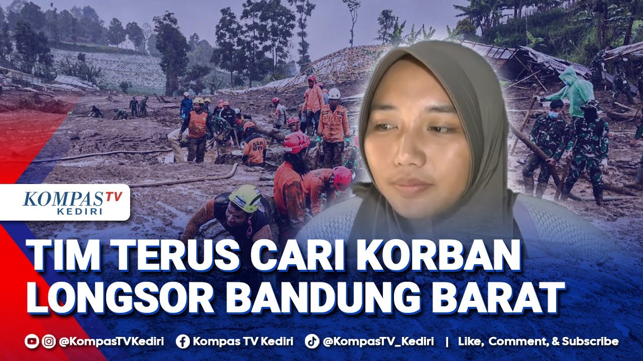 Hari ke-9 Evakuasi Longsor Cisarua Bandung Barat, Pencarian Korban Terus Berlanjut