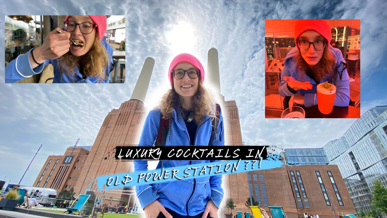 Battersea Power Station Vlog | Trying Fancy Cocktails, Roti King and Shopping in South London