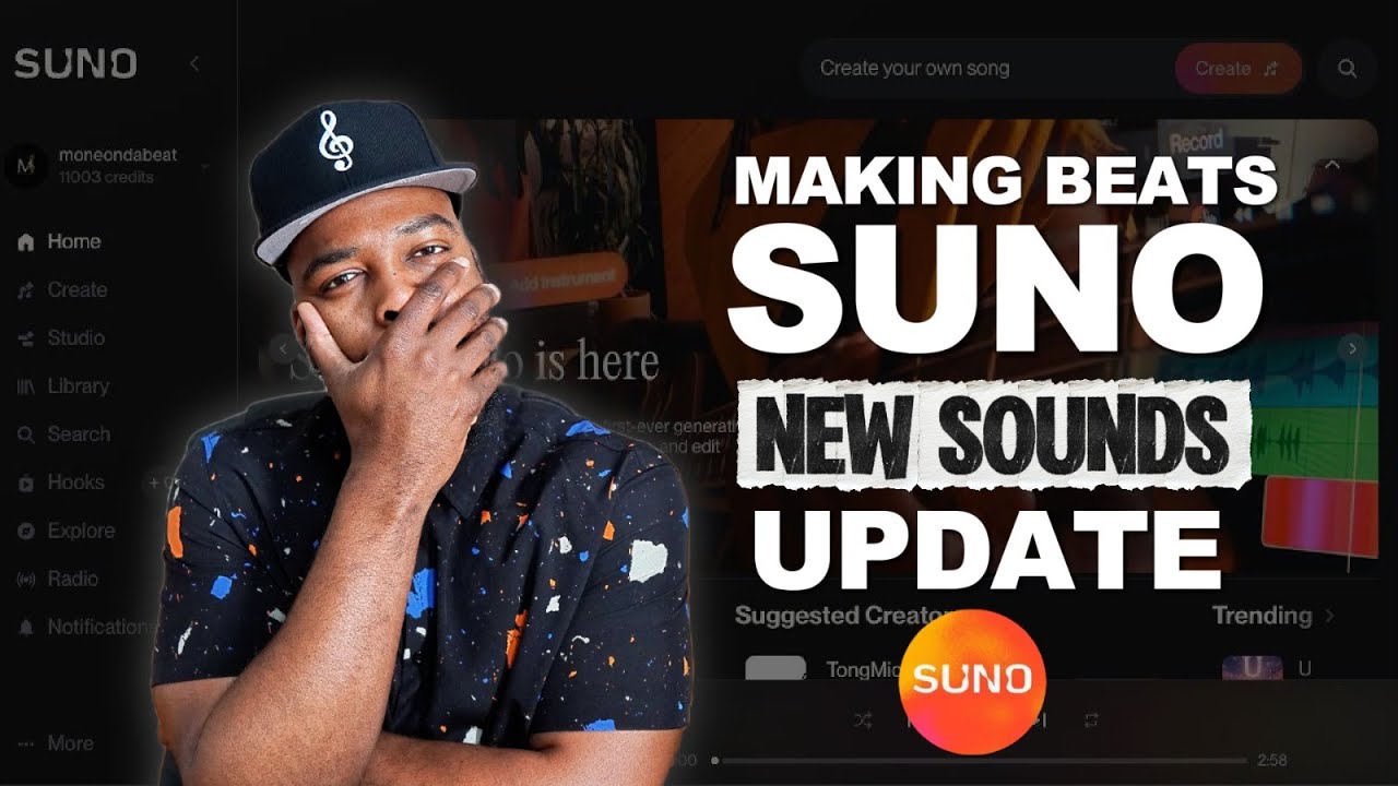 Beat Making With SUNO New Sounds Is Actually Insane