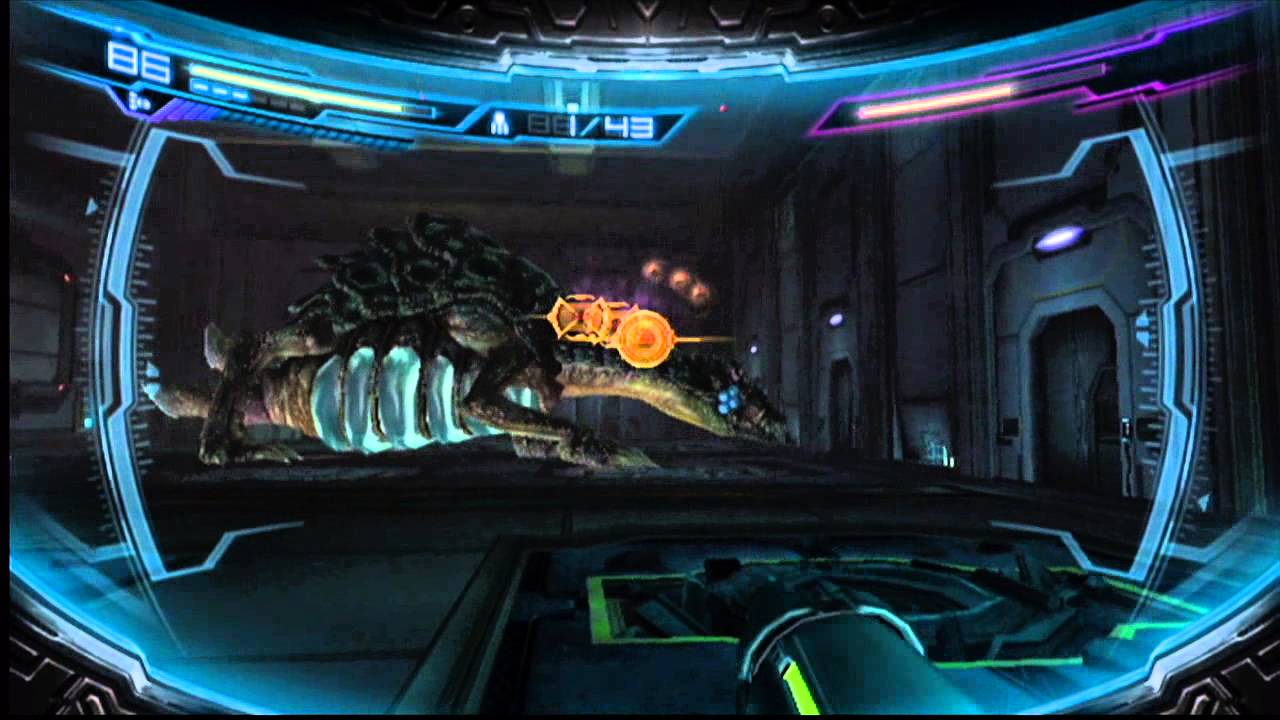 Metroid: Other M - Metroid Queen Boss Fight