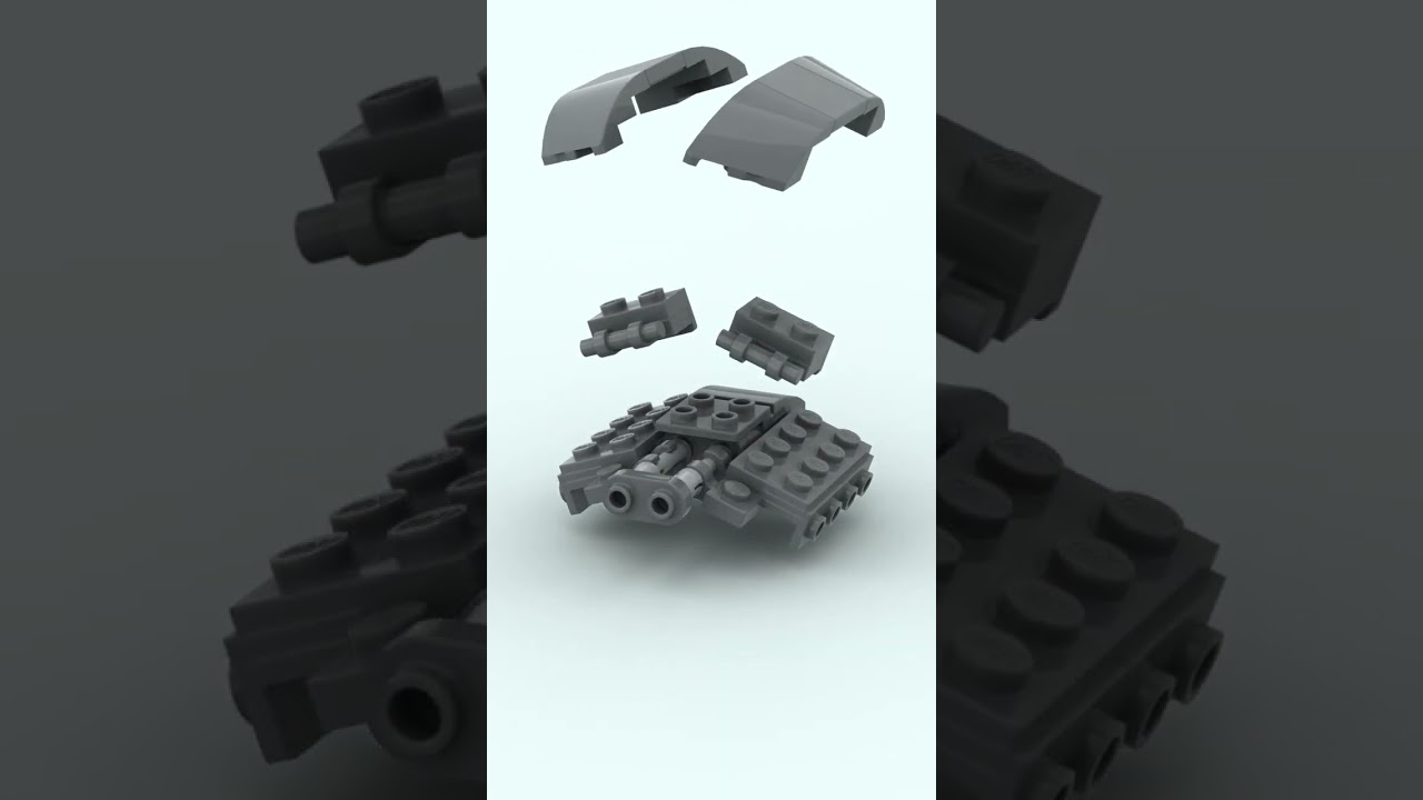Lego Heavy Armored Drone Render!! (888)