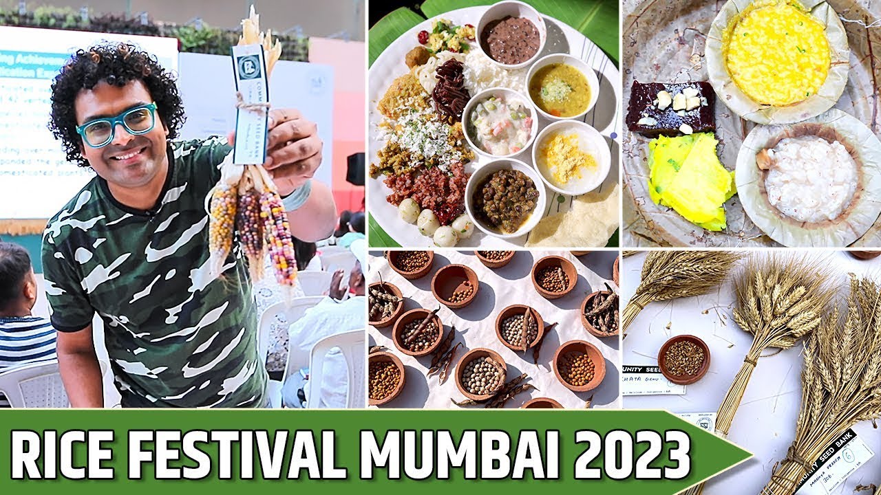 A Treat for Rice Lovers!😍| Indian Rice Festival - 1st Time in Mumbai❤️ | Rice Dishes | #VarunInamdar