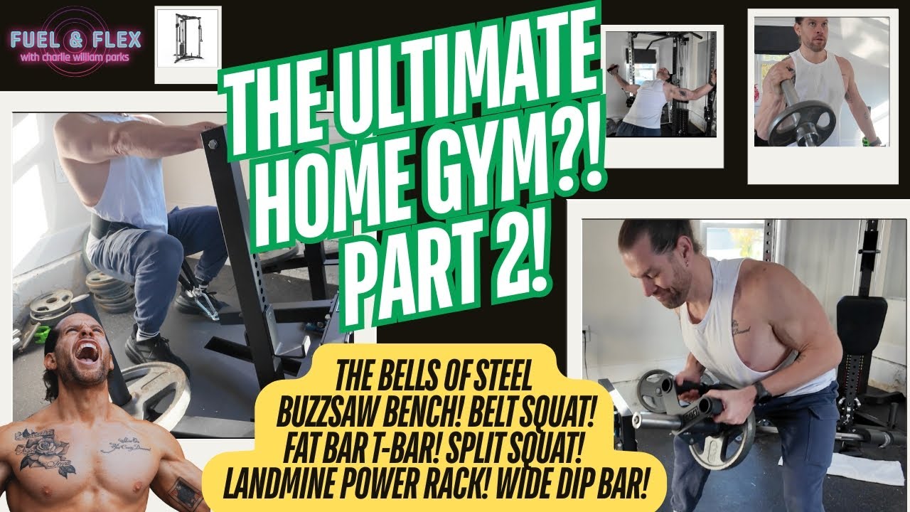 The Ultimate Home Gym?! Bells Of Steel Bench, Belt Squat, and Attachments Unbox, Assembly + Review!