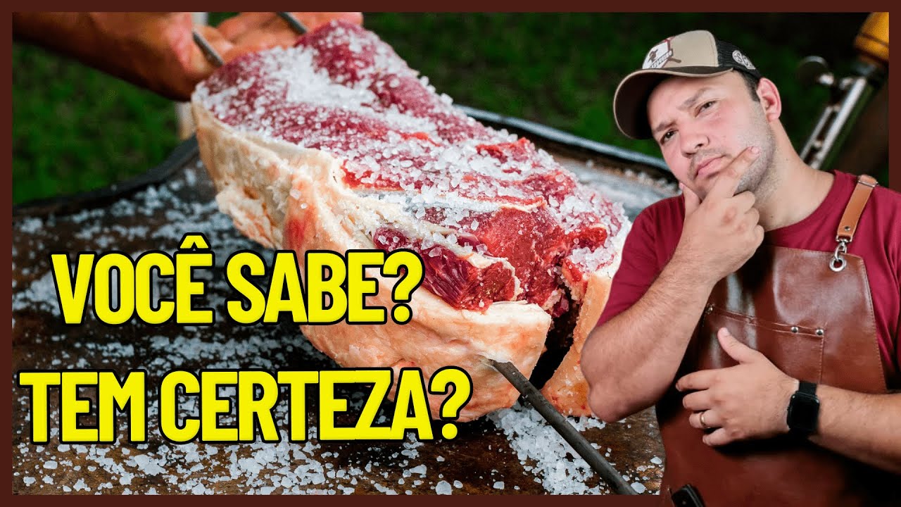 COMO SALGAR O SEU CHURRASCO
